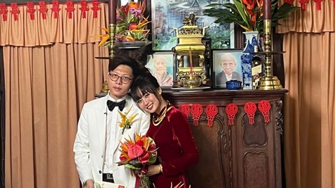 Minh Nghi kết hôn cùng Bomman